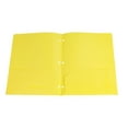 thumbnail image 1 of Opehuo Binder Organizer,Heavy Duty Plastic 3 Hole Punch Pocket Folders-Extra Tough Folders-Assorted Primary Colors-Letter Size,11.4"*18.7",Yellow, 1 of 8