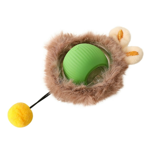Opehuo Chewie Viral Rolling Ball, Interactive Cat Toy, Active Rolling
