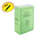 thumbnail image 1 of Opehuo Faith Bible Pillow,Christmas Openable Book Plush Pillow,Home Aesthetic Room Decorative Pillow,Book Shape Bible Verse Pillow,Decor for Bedroom Sofa Cushion Chair Couch Bed (Green), 1 of 10