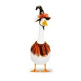 thumbnail image 1 of Opehuo Seasonal Holiday Goose Outfits,Halloween Christmas Thanksgiving Winter All Seasons Lawn Porch Goose Clothes Costume for Cement Statue Garden Patio Outdoor Decoration,D, 1 of 2