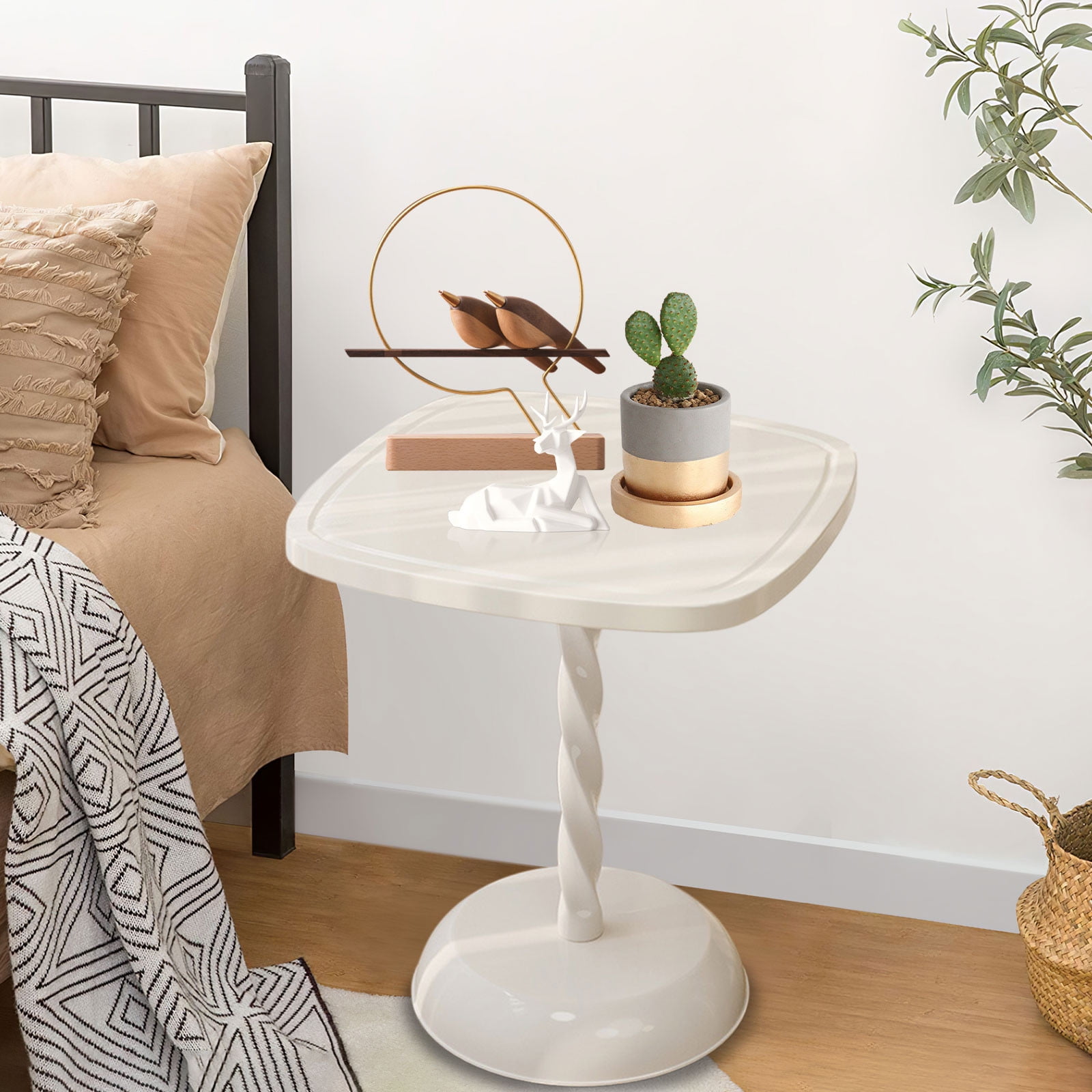 Opehuo Simple Household Flower-shaped Small Round Side Table,Simple ...