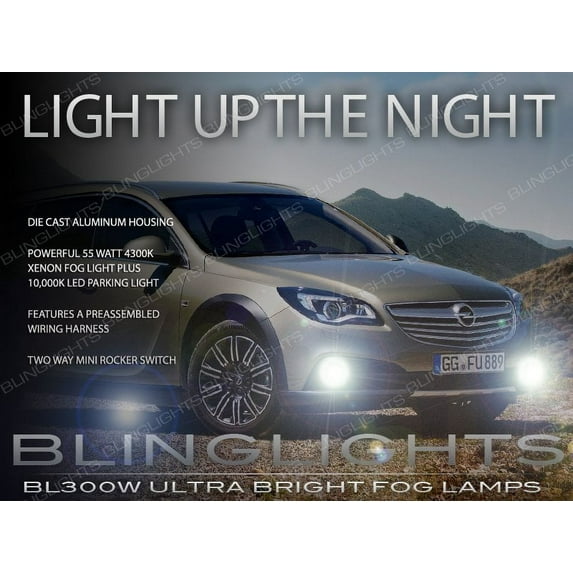 Opel Insignia Country Tourer Fog Lamp Driving Light Kit Xenon