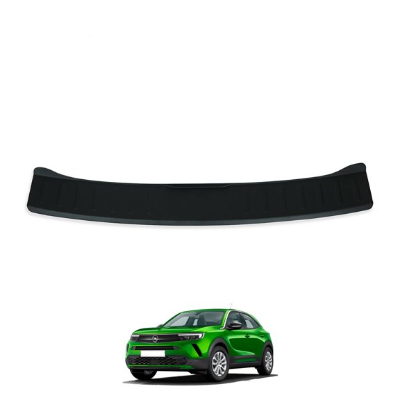 Opel Mokka B Rear Bumper Sill - Matte Black | 2021 and Later
