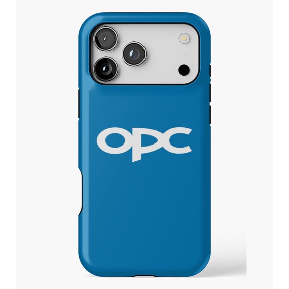 Opel OPC (white) M967, Case for iPhone 17/16/15/14/13/12/11 Pro Max – Stylish Unisex Protective Cover