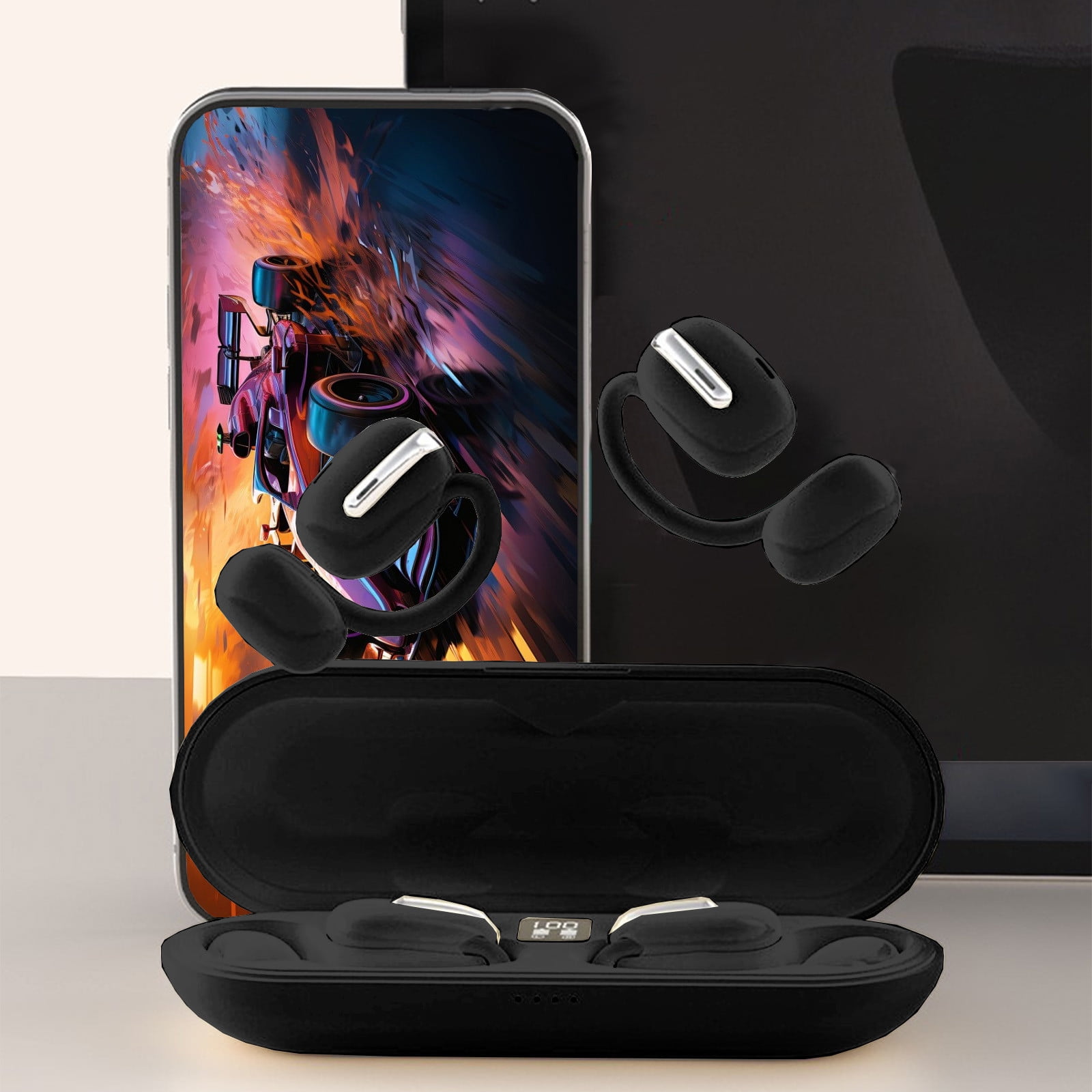 Open AC601 Wireless Earbuds, Bluetooth 5.4 Earbuds with ENC, Crystal ...
