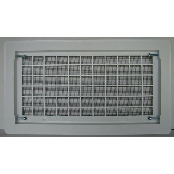 Open Air Grill Fndtn Vent Wht