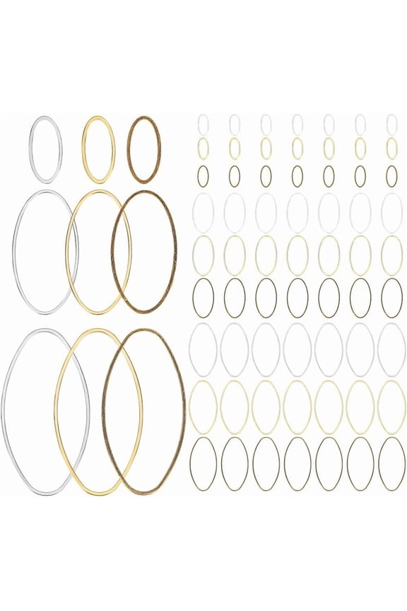 Open Back Bezel Pendants Hollow Frame Charm Geometric Blank Trays for UV Resin Crafts DIY Jewelry Making Decoration for DIY Mixed Color