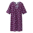 thumbnail image 1 of Open Back Night Gown For Ladies - Assisted Dressing Hospital Gown - Lilac Skin SMA, 1 of 5