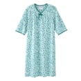 thumbnail image 1 of Open Back Night Gown For Ladies - Assisted Dressing Hospital Gown - Painted Strokes 2XL, 1 of 3