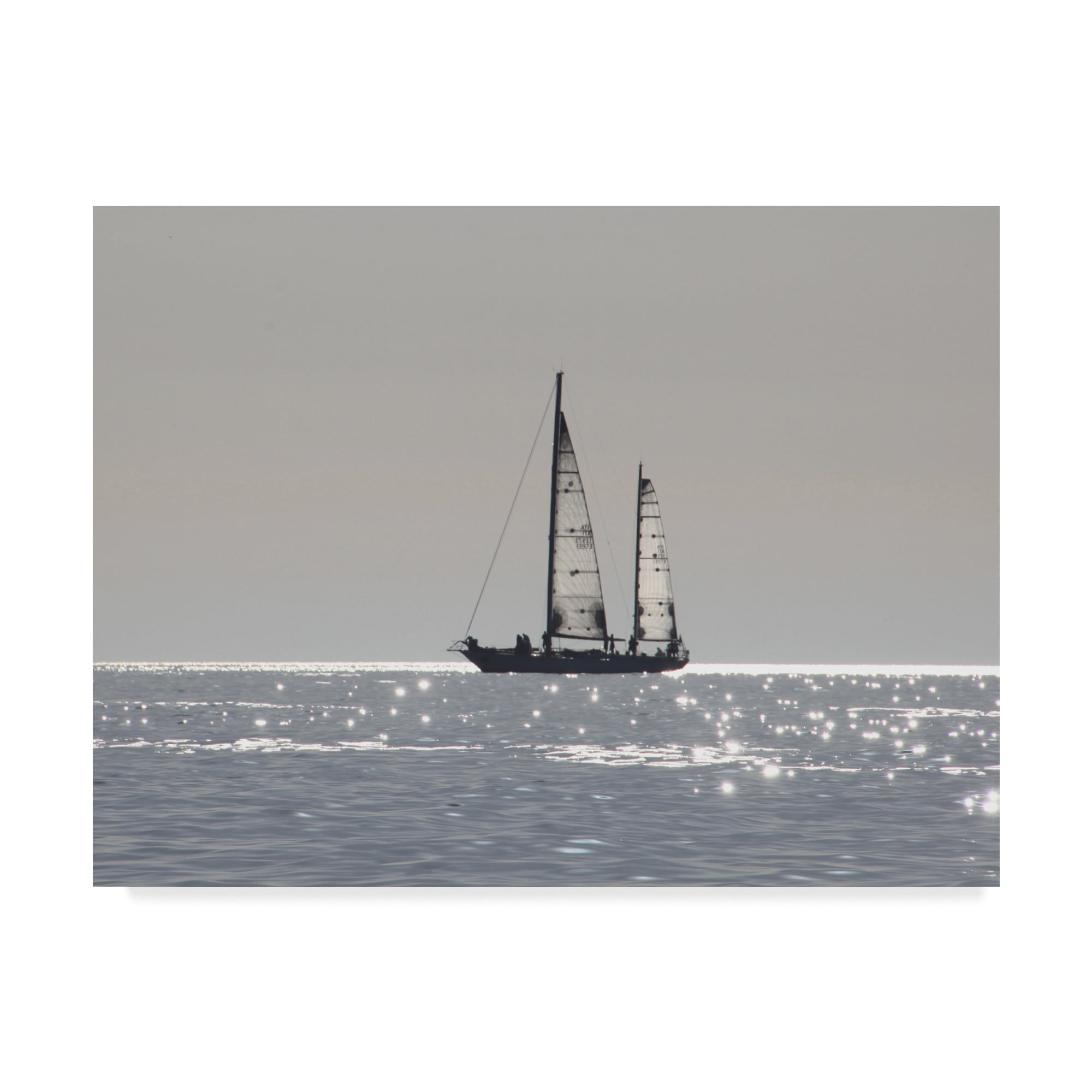 Open Boat' Canvas Art by Liz Zernich