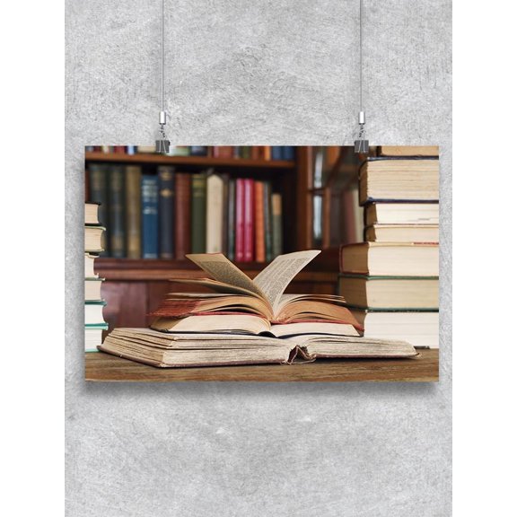 Open Book Poster -Image by Shutterstock