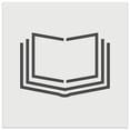 thumbnail image 1 of Open Book Reading Symbol DIY Cookie Wall Craft Stencil - 4.5 Inch, 1 of 5