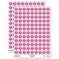 thumbnail image 1 of Open Book Reading Symbol 200+ Round Stickers - Light Pink - Matte Finish - 0.50" Size, 1 of 3