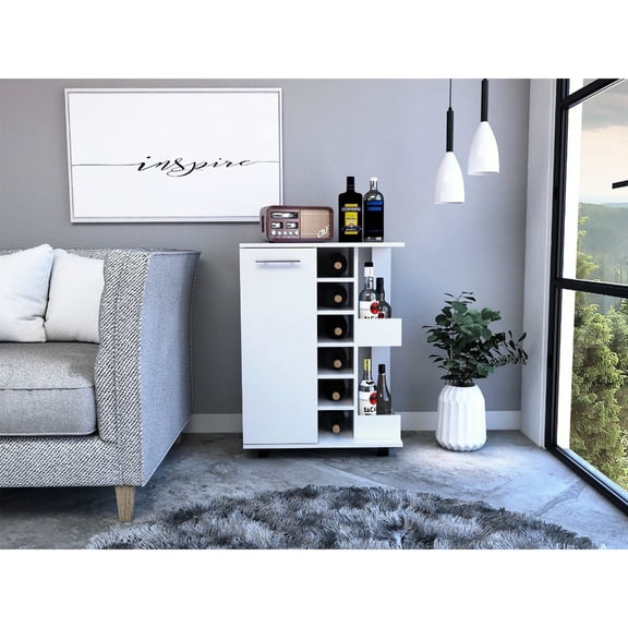 Open Bottle Shelves with Rail - Display Bottles - In Man Caves - Showcase Beverages