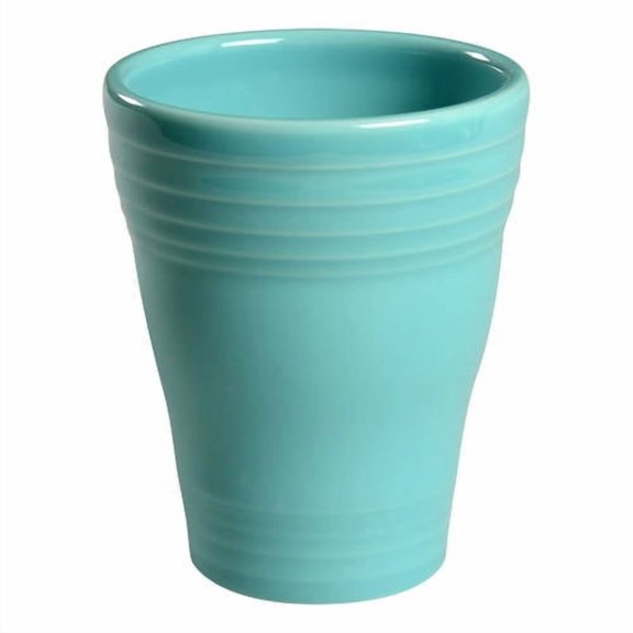 Open Box Homer Laughlin Fiesta Turquoise (Intro 1986) China Tumbler 10247767