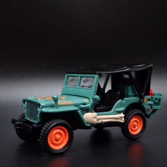 Open Box 1941-1945 JEEP MB WILLYS USA 1:64 SCALE COLLECTIBLE DIORAMA DIECAST MODEL CAR