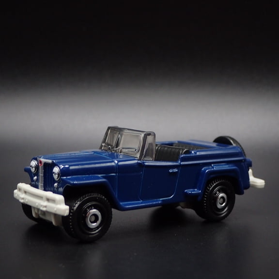 Open Box 1948 -1950 JEEP WILLYS JEEPSTER 1:64 SCALE COLLECTIBLE DIORAMA DIECAST MODEL CAR
