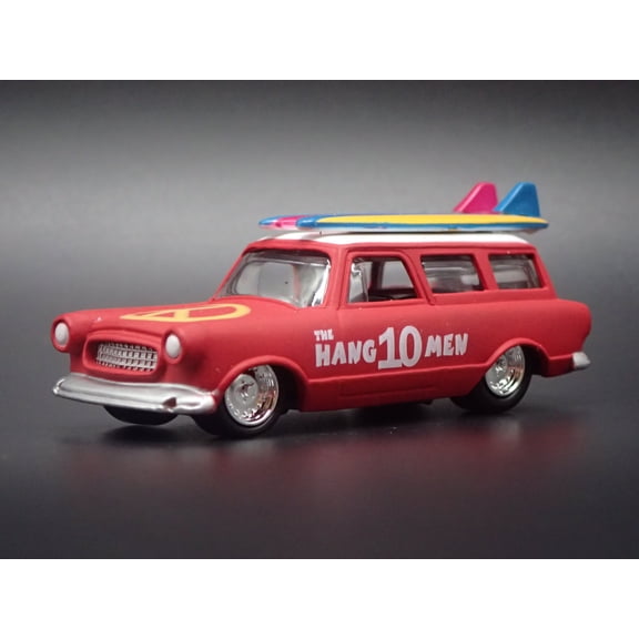 Open Box 1959 59 AMC RAMBLER WAGON SURFING 1/64 SCALE COLLECTIBLE DIORAMA DIECAST MODEL CAR
