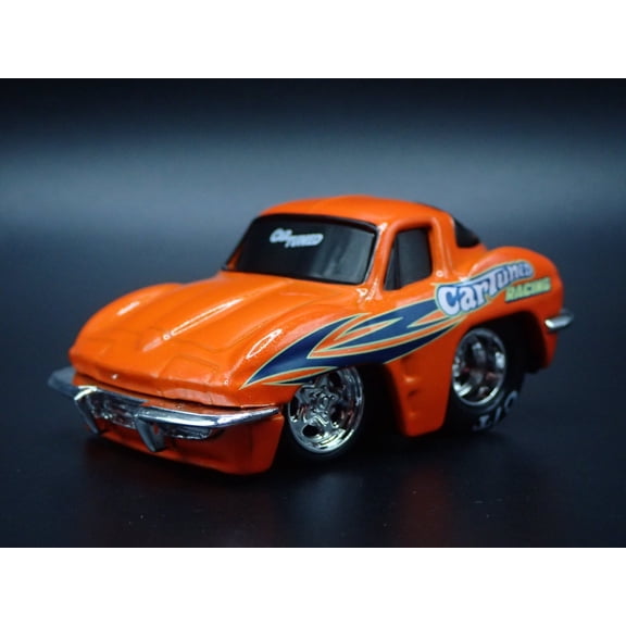 Open Box 1963 63 CHEVY CHEVROLET CORVETTE SPLIT WINDOW TUNED 1/64 SCALE DIECAST MODEL CAR