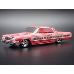 Open Box 1964 64 CHEVY CHEVROLET IMPALA LOWRIDER GYPSY ROSE 1:64 SCALE DIECAST MODEL CAR