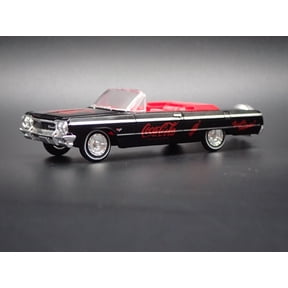 Open Box 1964 64 CHEVY CHEVROLET IMPALA SS CONVERTIBLE COCA COLA 1:64 SCALE DIECAST CAR