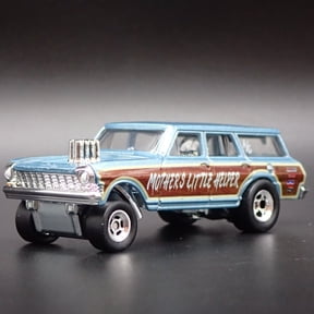 Open Box 1964 CHEVY CHEVROLET NOVA II STATION WAGON GASSER 1:64 SCALE DIECAST MODEL CAR