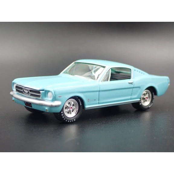 Open Box 1965 65 FORD MUSTANG FASTBACK 1:64 SCALE COLLECTIBLE DIORAMA DIECAST MODEL CAR