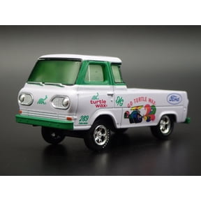 Open Box 1965 FORD ECONOLINE PICKUP TRUCK TURTLE WAX GASSER 1:64 SCALE DIECAST MODEL CAR