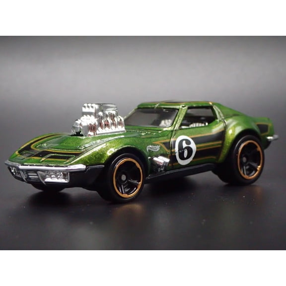 Open Box 1968 68 CHEVY CHEVROLET CORVETTE GAS MONKEY GARAGE 1/64 SCALE DIECAST MODEL CAR