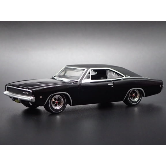 Open Box 1968 68 DODGE CHARGER R/T BULLITT MOVIE 1:64 SCALE DIORAMA DIECAST MODEL CAR