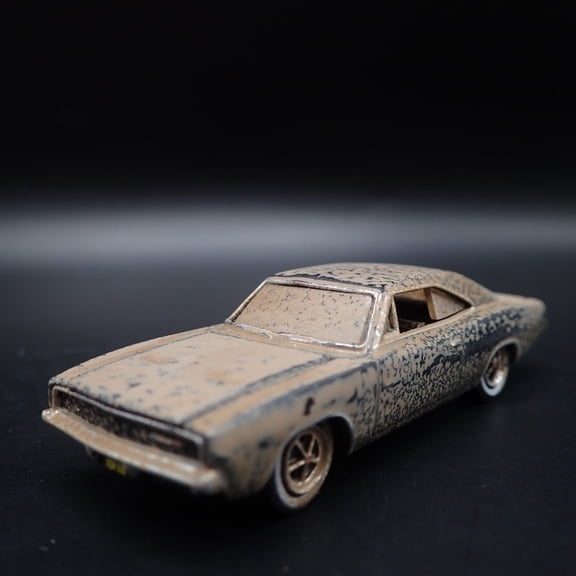Open Box 1968 68 DODGE CHARGER R/T BULLITT MOVIE BARN FIND 1:64 SCALE DIECAST MODEL CAR