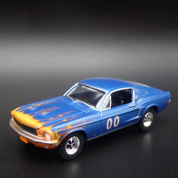Open Box 1968 68 FORD MUSTANG GT DUKES OF HAZZARD 1/64 SCALE DIORAMA DIECAST MODEL CAR