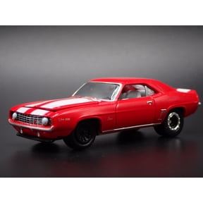 Open Box 1969 69 CHEVY CHEVROLET CAMARO Z28 RED 1:64 SCALE COLLECTIBLE DIECAST MODEL CAR