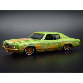 Open Box 1970 70 CHEVY CHEVROLET MONTE CARLO LOWRIDER GREEN 1:64 SCALE DIECAST MODEL CAR