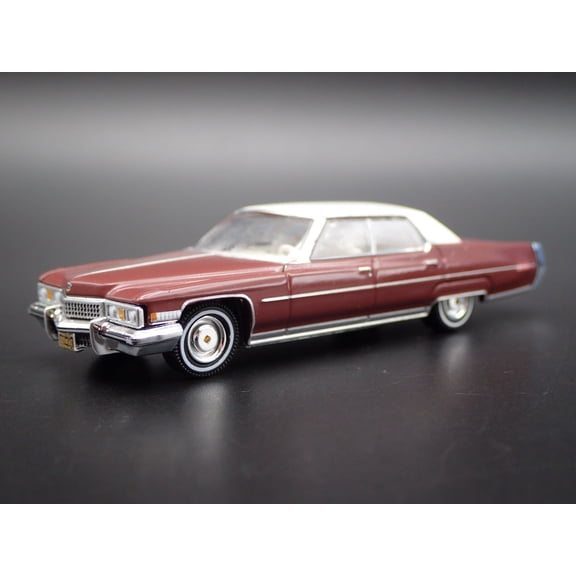 Open Box 1973 73 CADILLAC CADDY SEDAN DEVILLE RARE 1:64 SCALE DIORAMA DIECAST MODEL CAR