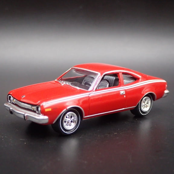 Open Box 1974 74 AMC HORNET RED 1:64 SCALE LIMITED COLLECTIBLE DIORAMA DIECAST MODEL CAR