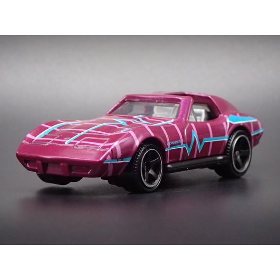 Open Box 1979 79 CHEVY CHEVROLET CORVETTE T-TOP RARE 1:64 SCALE DIORAMA DIECAST MODEL CAR