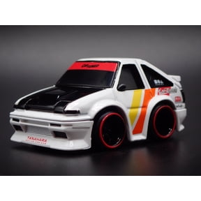 Open Box 1983-1987 TOYOTA SPRINTER AE86 WHITE TUNED JDM 1/64 SCALE DIECAST MODEL CAR