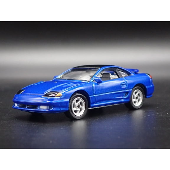 Open Box 1991 91 DODGE STEALTH R/T TWIN TURBO BLUE 1/64 SCALE DIORAMA DIECAST MODEL CAR