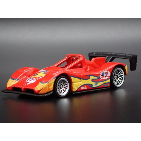 Open Box 1994-2000 FERRARI 333 SP RACE CAR RED 1:64 SCALE DIORAMA DIECAST MODEL CAR