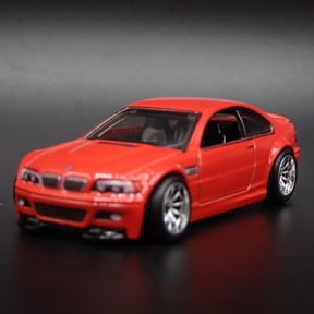 Open Box 1999-2005 BMW 3 SERIES M3 E46 COUPE RED 1:64 SCALE COLLECTIBLE DIECAST MODEL CAR