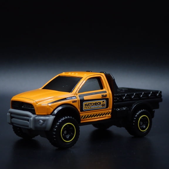 Open Box 2011-2018 RAM FLATBED PICKUP TRUCK CONSTRUCTION 1/64 MB SCALE DIECAST MODEL CAR