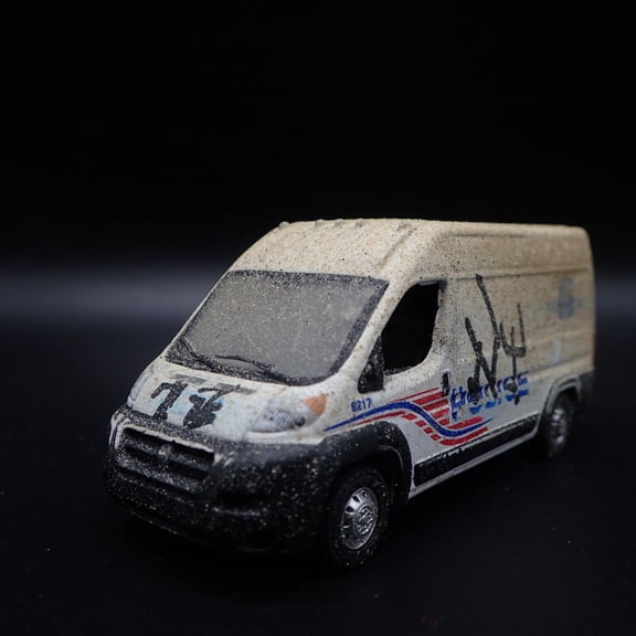 Open Box 2017 RAM PROMASTER SPRINTER VAN DC METRO POLICE GRAFFITTI 1:64 DIECAST MODEL CAR