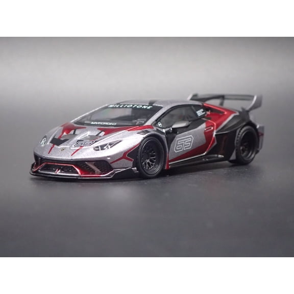 Open Box 2019-2024 LAMBORGHINI HURACAN GT LB WORKS 1:64 SCALE DIECAST MODEL CAR