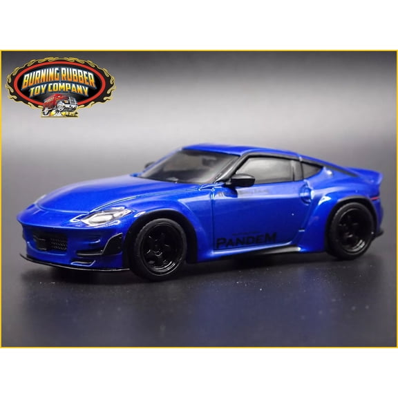Open Box 2023-2025 NISSAN Z PANDEM BLUE 1:64 SCALE COLLECTIBLE DIORAMA DIECAST MODEL CAR