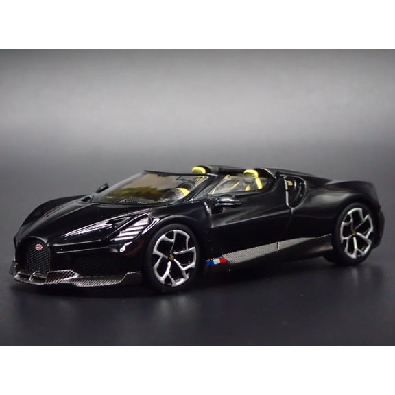 Open Box 2024-2025 BUGATTI W16 MISTRAL 1:64 SCALE COLLECTIBLE DIORAMA DIECAST MODEL CAR