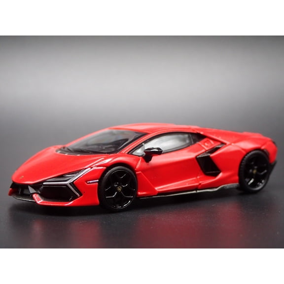 Open Box 2024-2025 LAMBORGHINI REVUELTO SUPER CAR RED 1:64 SCALE DIECAST MODEL CAR