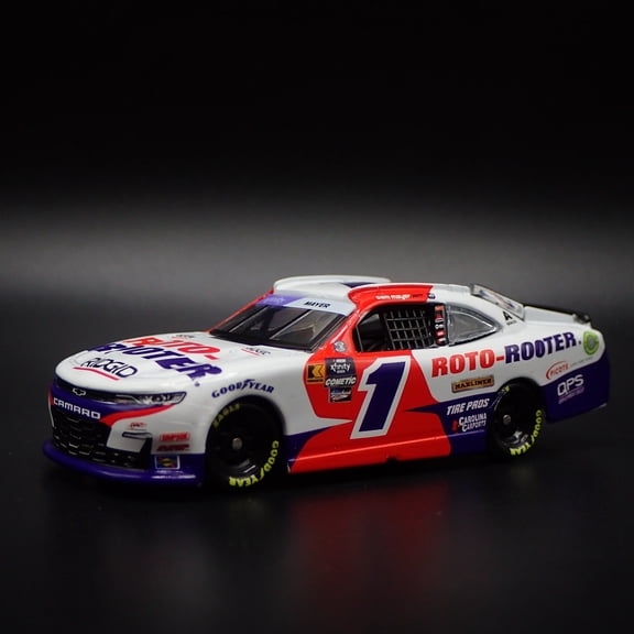 Open Box 2024 24 CHEVY CAMARO 1 SAM MAYER ROTO ROOTER NASCAR 1:64 SCALE DIECAST MODEL CAR