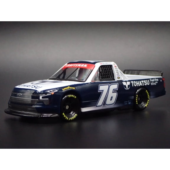 Open Box 2025 CHEVY SILVERADO #76 SPENCER BOYD TOHATSU TEST NASCAR TRUCK 1:64 DIECAST CAR