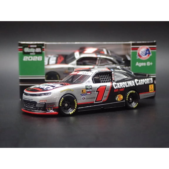 Open Box 2026 CHEVROLET 1 CONNOR ZILISCH CAROLINA CARPORTS NASCAR 1:64 SCALE DIECAST CAR